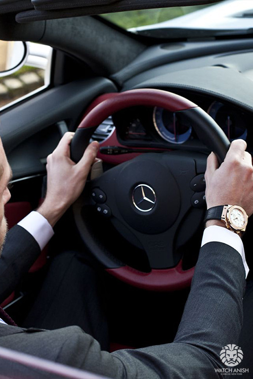 watchanish:  SLR 722 x Hublot Classic Fusion Chronograph from our photoshoot in Doncaster with SuperCarDriver.tv. More of our footage at WatchAnish.com. 