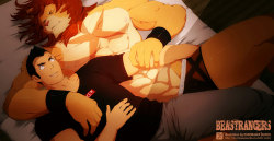 kurokawasudou:  share a bed with the beast