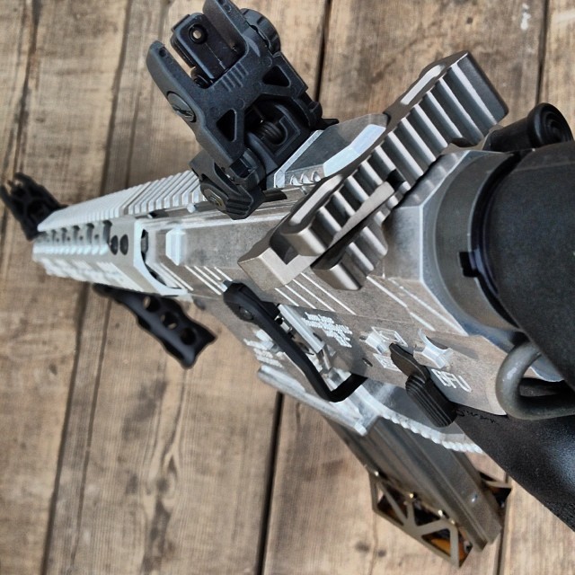 buttpee:  All Business #JJFU Nomad SBR #jessejames #madeintexas  (at TX Hill Country)