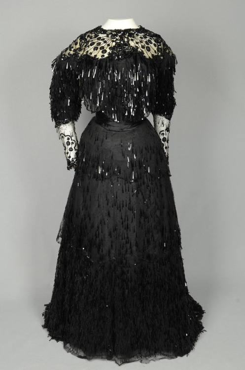 Rouff evening dress ca. 1905From the Irma G. Bowen Historic Clothing Collection at the University of