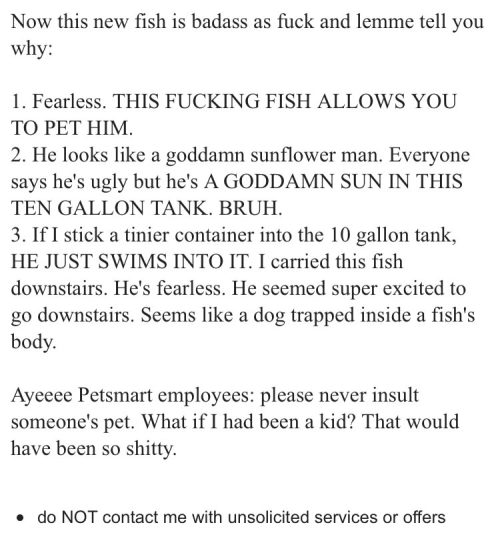 mustardprecum:  talknerdytome33:  I love the tone of voice this was written in  People caring about all animals and calling out abuse that few others care about like this   