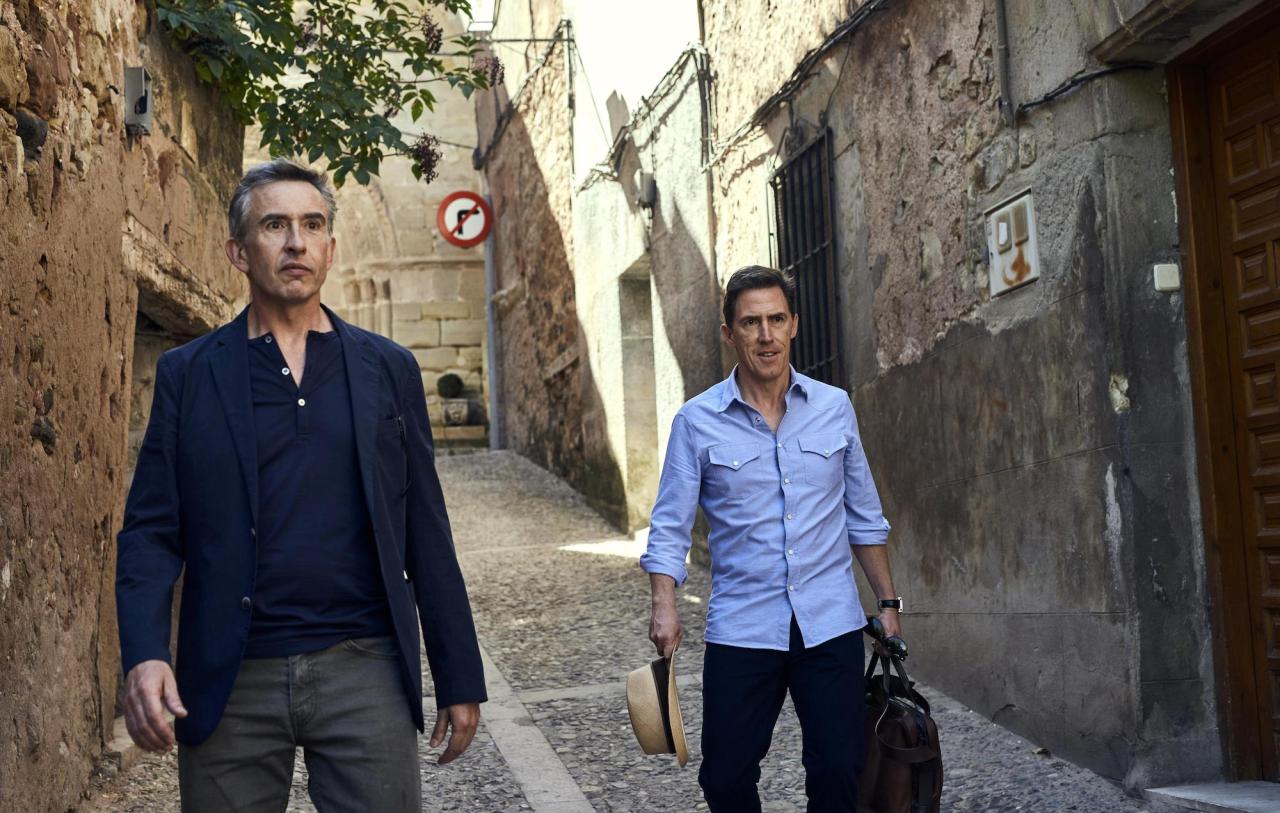 The Trip to Greece (dir. Michael Winterbottom).
“This entry in The Trip series fits in with the rest and makes for a bittersweet capper to their decade-long comedy/travel odyssey as entertainment personalities. The trick of the entire series...