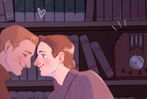 preview of a drawing i made for “Bookends” the @cherikzine ! if you wanna see the full drawing and o