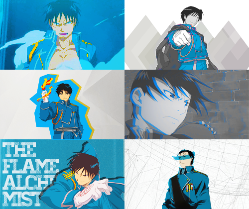 akashiseijuros:    color meme: roy + blue asked by kerrigan   