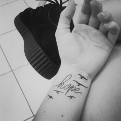 ibelongwith-you:  my new tattoo ^-^ in love &lt;3 