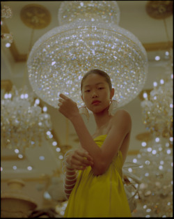 parasoli: “Every Night I Live and Die”. Tiffany Guo photographed by Anna Linetskaya for Teeth Magazine.