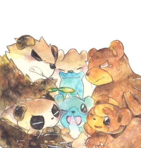 reuniclus:  by しゅらぎ 