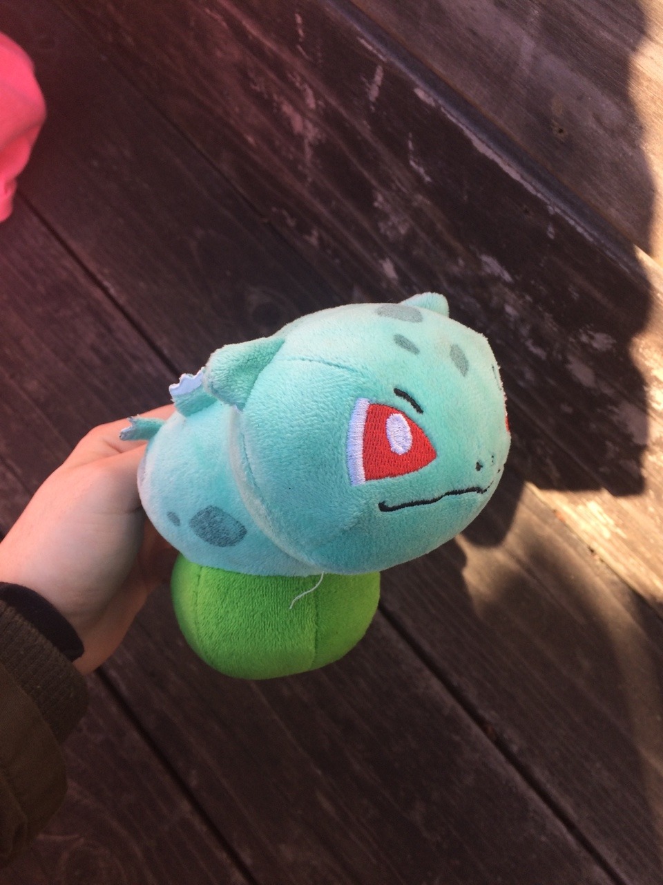 iguanamouth:  idk-kun: I found a mutated bulbasaur plushie  its actually a ditto