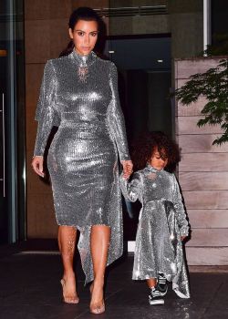 mtv:  kim kardashian + north west