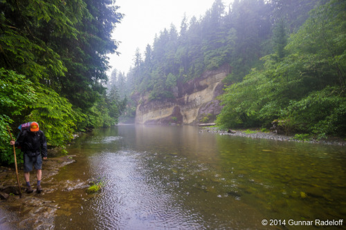 6.7.2014 - day 4 on the West Coast Trail - rain, rain, more rain ;)#BC #Canada #VancouverIsland #Wes