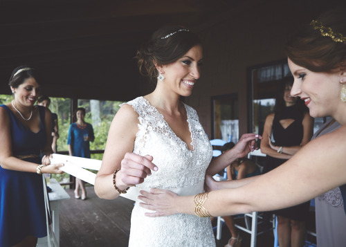 bride getting ready