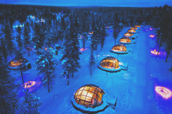 seattlestravels:   Spending the Night in an Igloo in Finnish Lapland.      