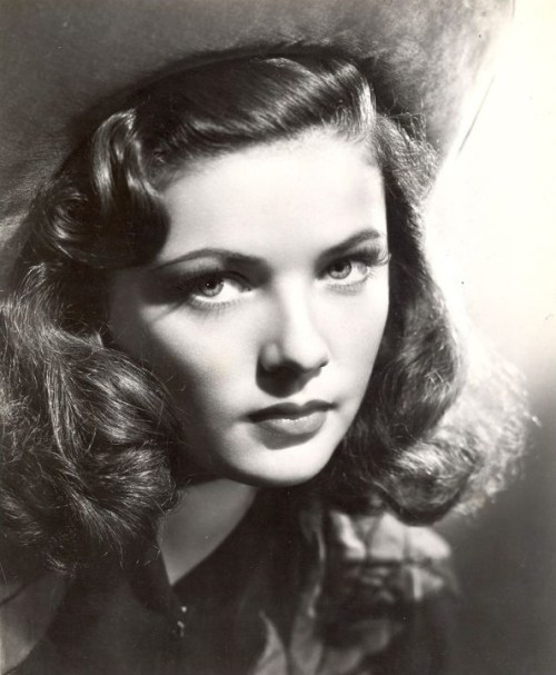 Porn photo Gene Tierney