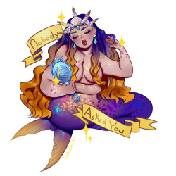 pinkincubi:Mermaid who could care less about