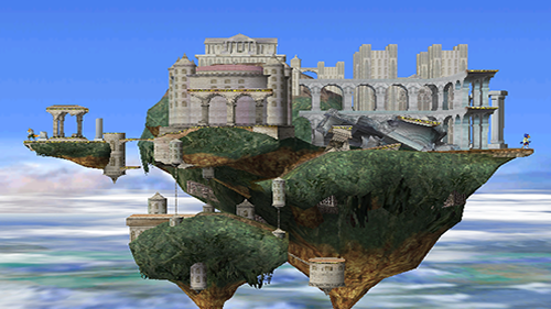 nothingbutgames:  Stages based on The Legend of Zelda series through the Super Smash