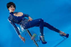 Ariane-St-A:  Plastic Is….fantastic! New Great Latex Mix-Up Photoset On Arianesaintamour.xxx