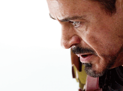 Gif Memeanonymous Requested TONY STARK + 02. Showing Emotion