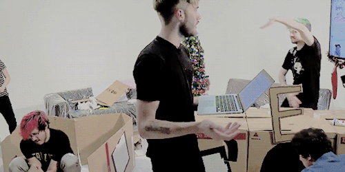 ciaramcgeesprat:  Mark: Dance off you and me  Jack: It’s on like Donkey Kong @therealjacksepticeye @markiplier