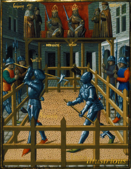 TWO KNIGHTS BATTLING, Between 1473 and c. 1480 