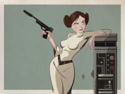 quietpoem:  Princess Leia by *DaveBardin