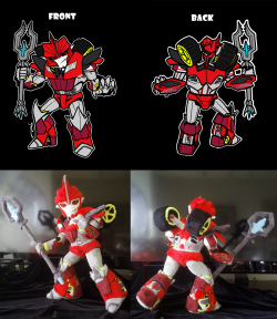 ask-dr-knockout:  Knock Out! From Concept to Plush!  Illustration/ Design: Rachel Cook Plushie Creation/ Sewing: Katie Long