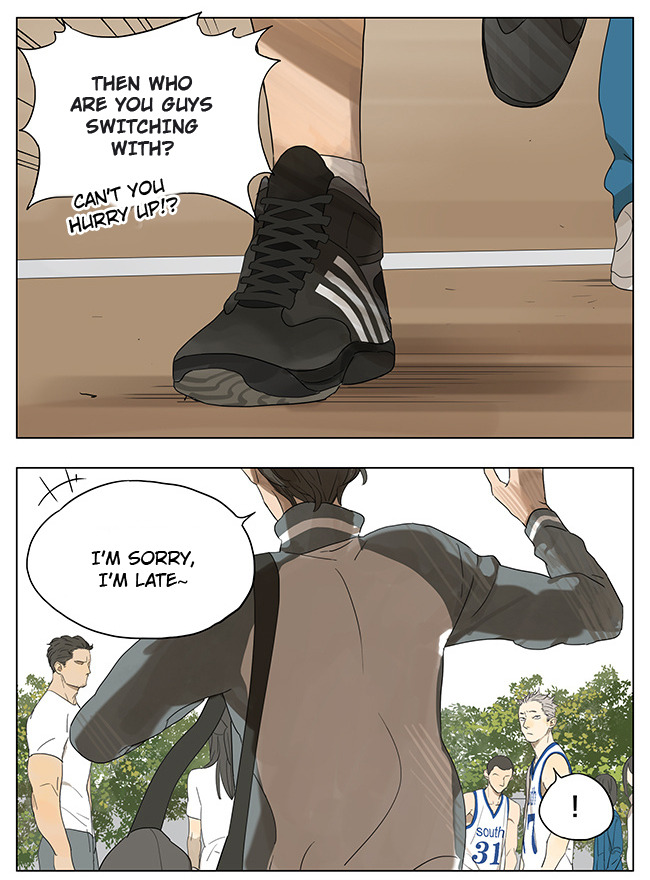 Update from Tan Jiu “basketball court”, translated by Yaoi-BLCD. Their Story