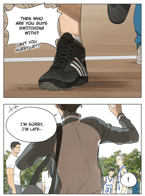 Update from Tan Jiu “basketball court”, translated by Yaoi-BLCD. Their Story Character GuidePreviously: /1/ /2/ /3/ /4/ /5/ /6/ /7/ / 8/ /9/ /10/ /11/ /12/ /13/ /14/ /15/ /16, 17, 18/ /19/ /20/ /21/ /22/ /23/ /24, 25/ /26/ /27/ /28/ /29/ /30/ /31/
