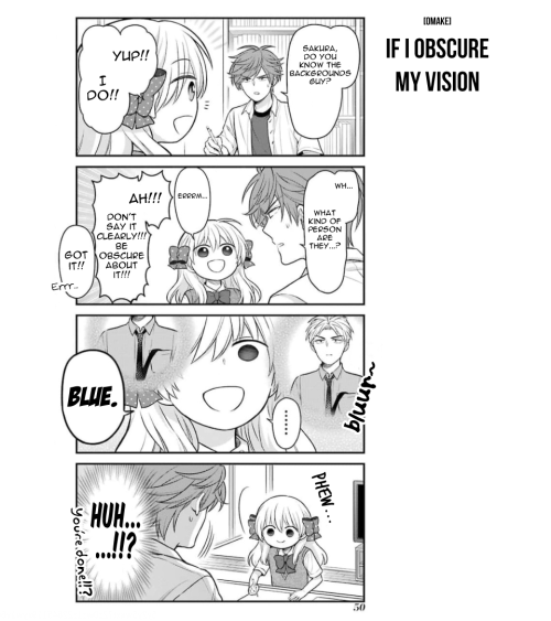 Gekkan Shoujo Nozaki-kun Chapter 121.5, Part 1 Part 2 here [x] © Cash Money Chiyo ( @grolia and