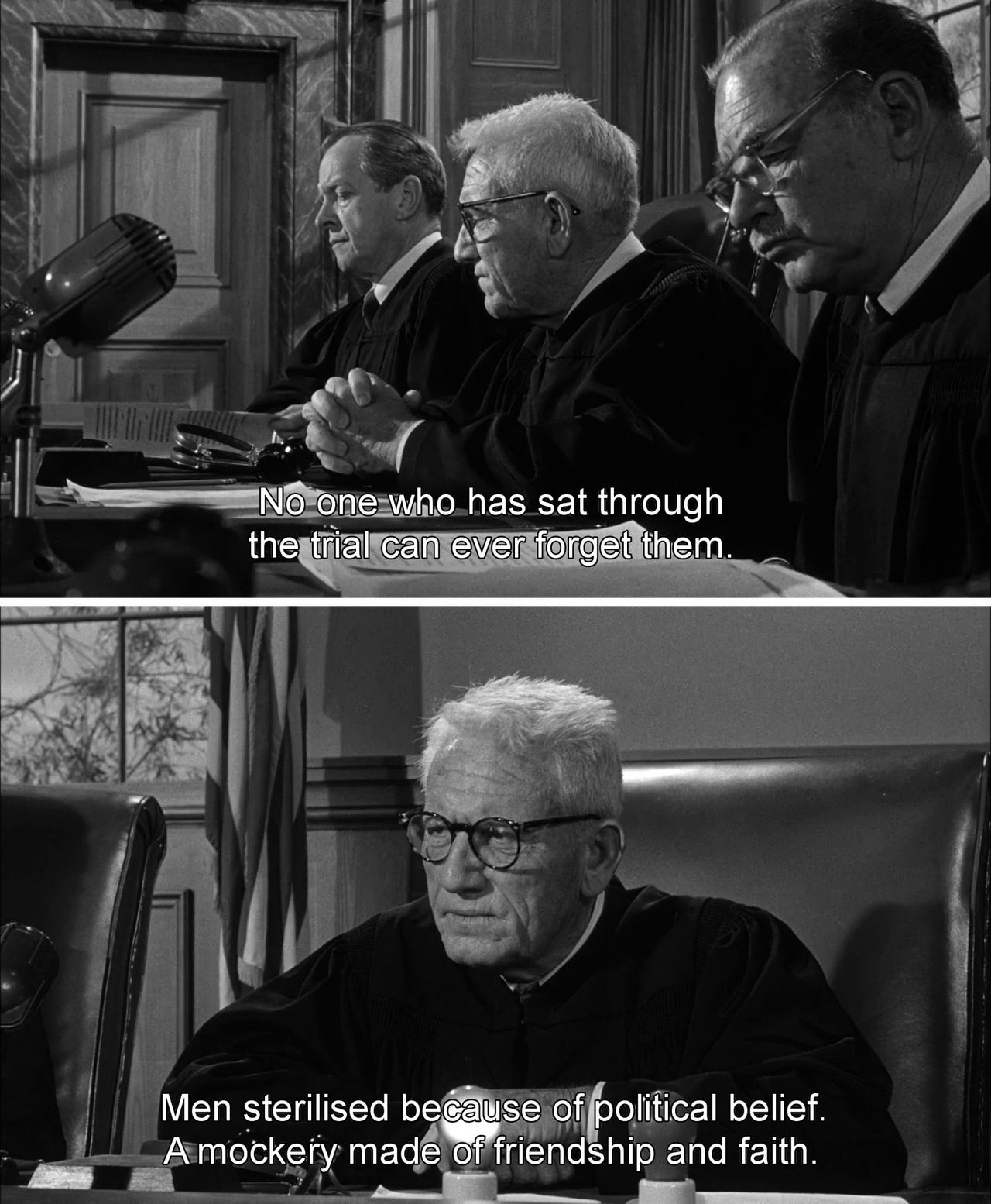 tygermama: freshmoviequotes:   Judgment at Nuremberg (1961)   I think this movie