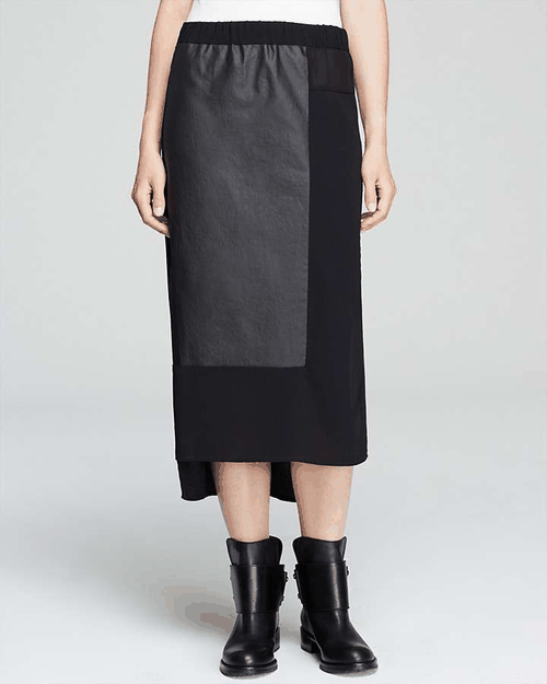 DKNY Pure Mixed Media Midi SkirtShop for more Skirts on Wantering.