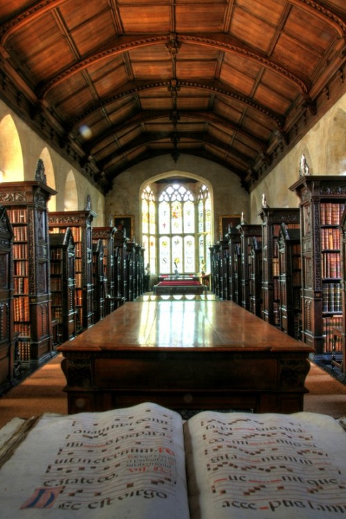 marc-bearden:  Old Library, St. John’s College, Cambridge, England