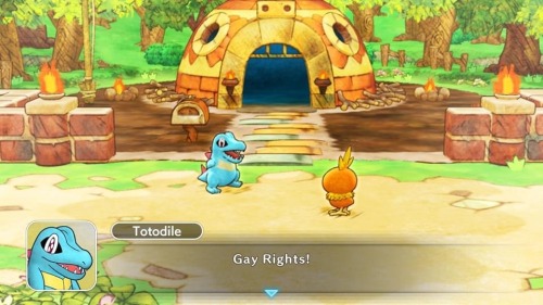 Totodile Says Gay Rights