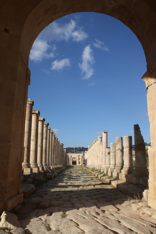 ryewhisky:Jerash, Jordan. One of the most amazing archaeological sites in the world, complete with a