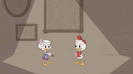 Otra de las animaciones que me tocó hacer en 2veinte para Ducktales, Con asistencia y Clean-up de De
