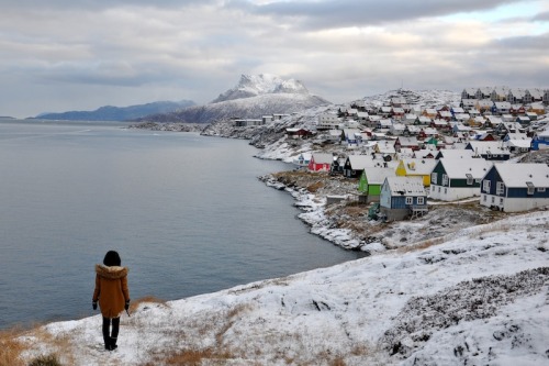 I will miss those little houses; Nuuk, Greenland