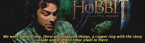 kiliofthevalley:  inspirationoutlet:  Aidan, you’d make a terrible Frodo  He would