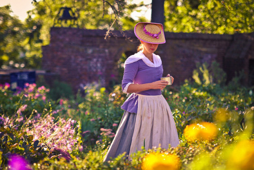 dailyreenactor:In the Garden on Flickr.