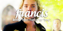 overrunbyscots:  Reign characters + name meaning 