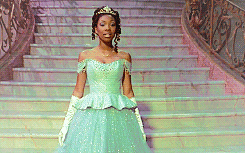 biryani-barbie:culturaldisney:Cinderella arrives at the ball.this movie was so importantwe had black