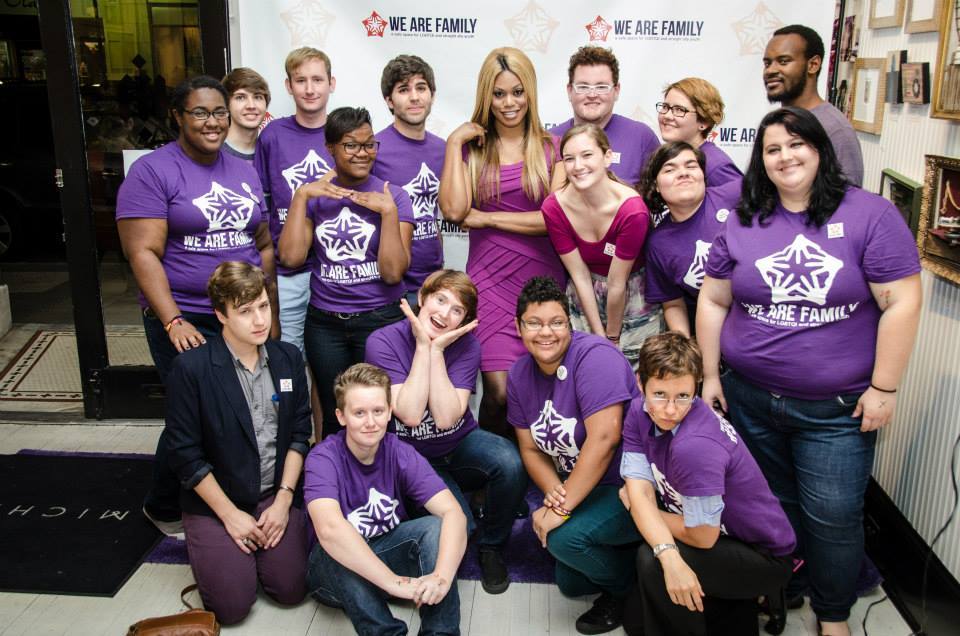 wearefamilychs:  As requested, a photoset of casual Laverne Cox hanging out and dancing