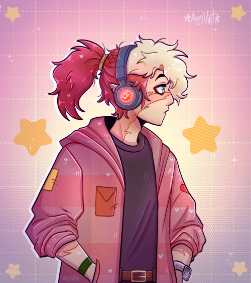 Hunter With A Different Hairstyle!!
