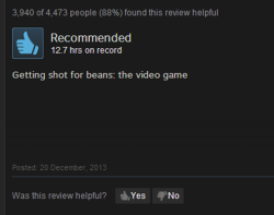 omega2669:  amish-mafia-jimmies-overlord:  vanehwasreal:  let’s talk about the steam reviews for the online horror game DayZ  I am dying oh my god.  