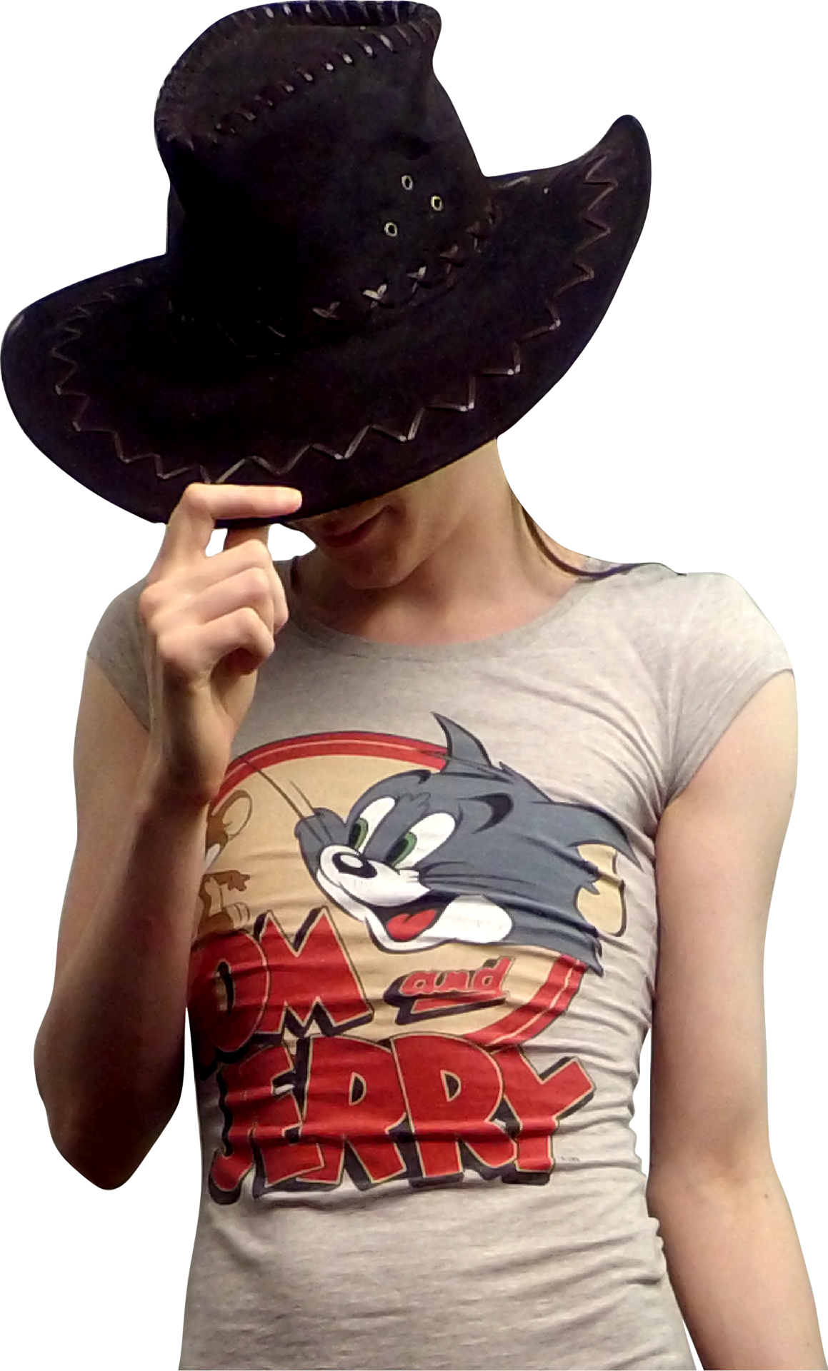 Y’all see right through me&hellip; I made a transparent cowboy me. :D I just