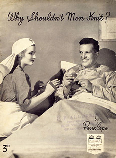 rejectedprincesses:
“ Knitting in wartime: something everyone can get into.
Much more info on the history of wartime knitting can be found here - it’s super fascinating! The Canadian Red Cross manual can be found right here.
”
Some Canadian examples...