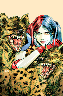 Harleyquinnsquad:  Harley &Amp;Amp; Her Babies In The Harley Quinn #8 Variant 