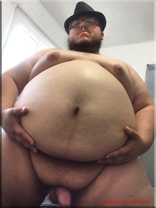 gordo4gordo4superchub:  hugthecub:  MORE THAN 10,000 FOLLOWERS!!!I can’t believe it. thanks guys!Here I leave some new hot pics showing my big belly and full cock.and more.NEW surprises coming soon….………………………………………………………………………..Tight