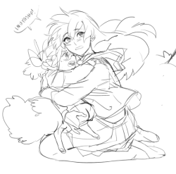 bbbreakfast:  inuyasha doodles \o/ i titled