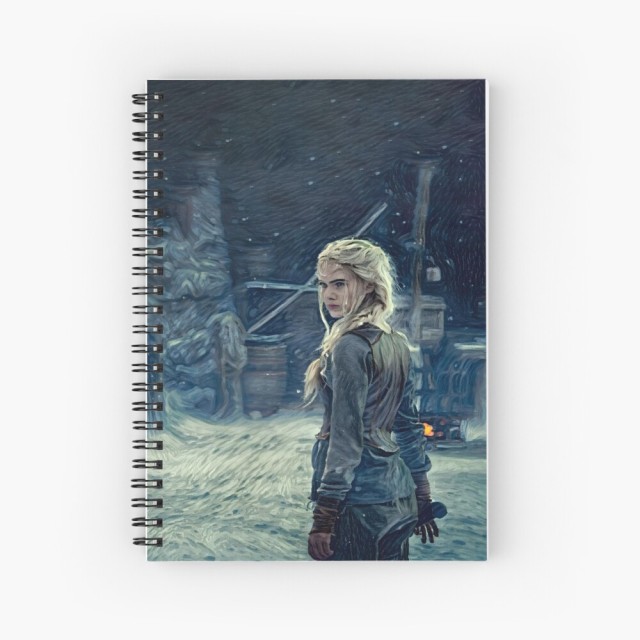 Hey Witcher! Is this Ciri or Cirilla? Spiral Notebook. Spiral book for Witcher fan? No problem! Amazing and elegant spiral book for every fan of Ciri or Geralt #findyourthing#witcher#netflix#witcher geralt#ciri #geralt and ciri #monolith#voleth meir #witcher season 2  #witcher season 3