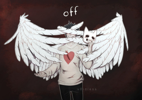 v0idless:  -miaou- Zacharie from off o3o!I really looooved this game qwq .. a bit short but .. haaaah nice ‘n creepy !   - Patreon - deviantArt - Twitter -    
