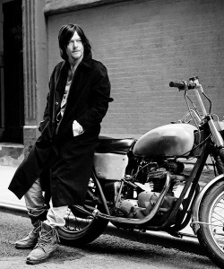 reedusnorman-deactivated2015070:  Norman Reedus photographed by Eric Guillemain for L’Uomo Vogue | 8/8 